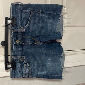 Citizens of humanity Jean shorts sz. 26. Ric rac #110.Low waste wide leg stretch